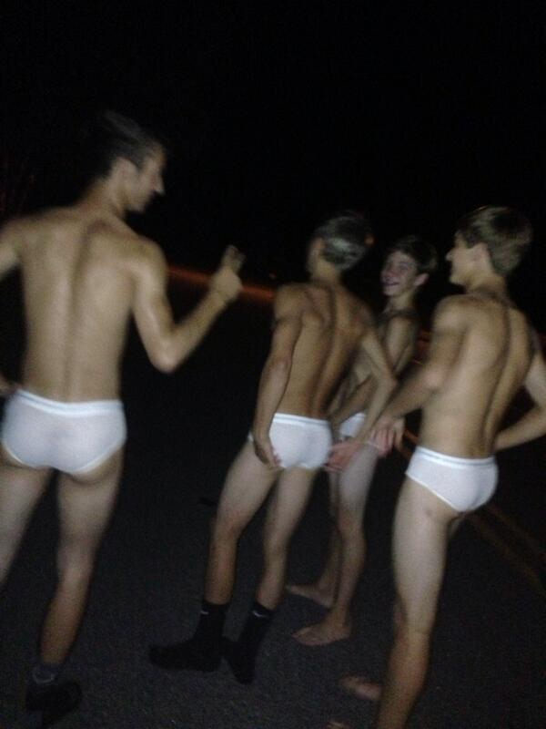 Boys in Tighty Whities.